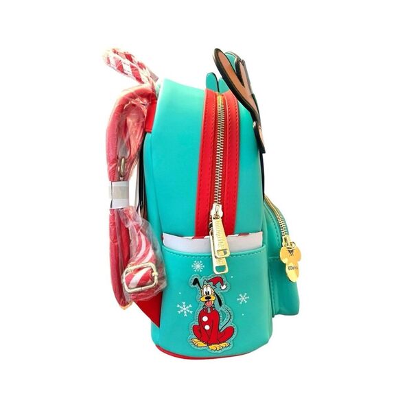 Loungefly Disney Light up Mickey Mouse Reindeer Cosplay Mini Backpack Christmas main image 8